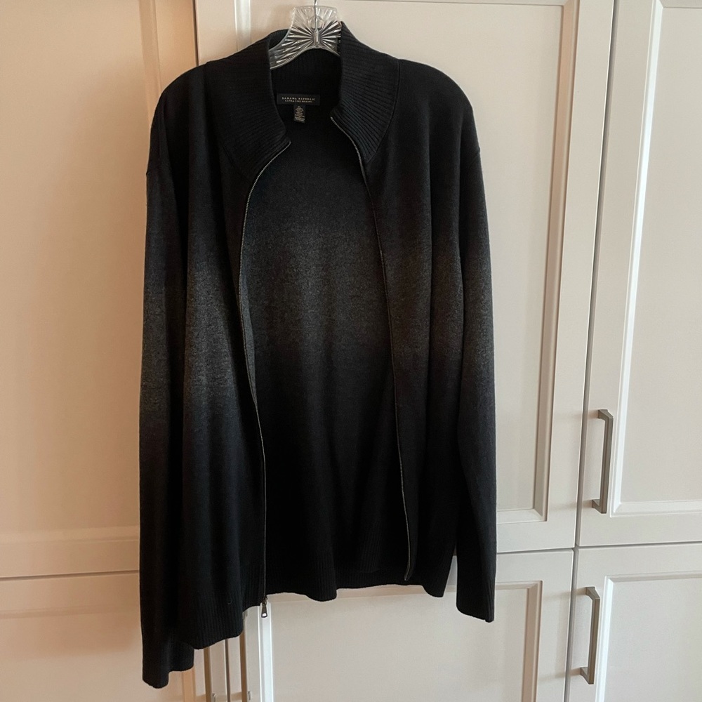 Banana Republic Dark Grey Zip Up